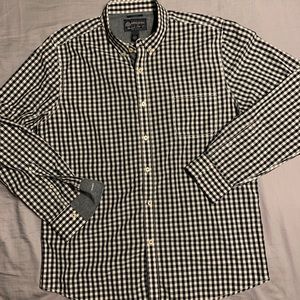 XL, American Rag, dark blue and white checkered
